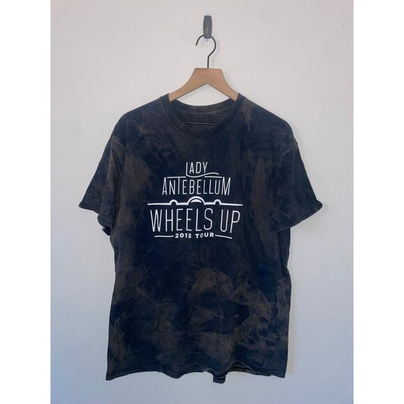 Lady Antebellum Shirt Wheels Up Music Concert Tour Tee Large 2015 - Picture 1 of 9